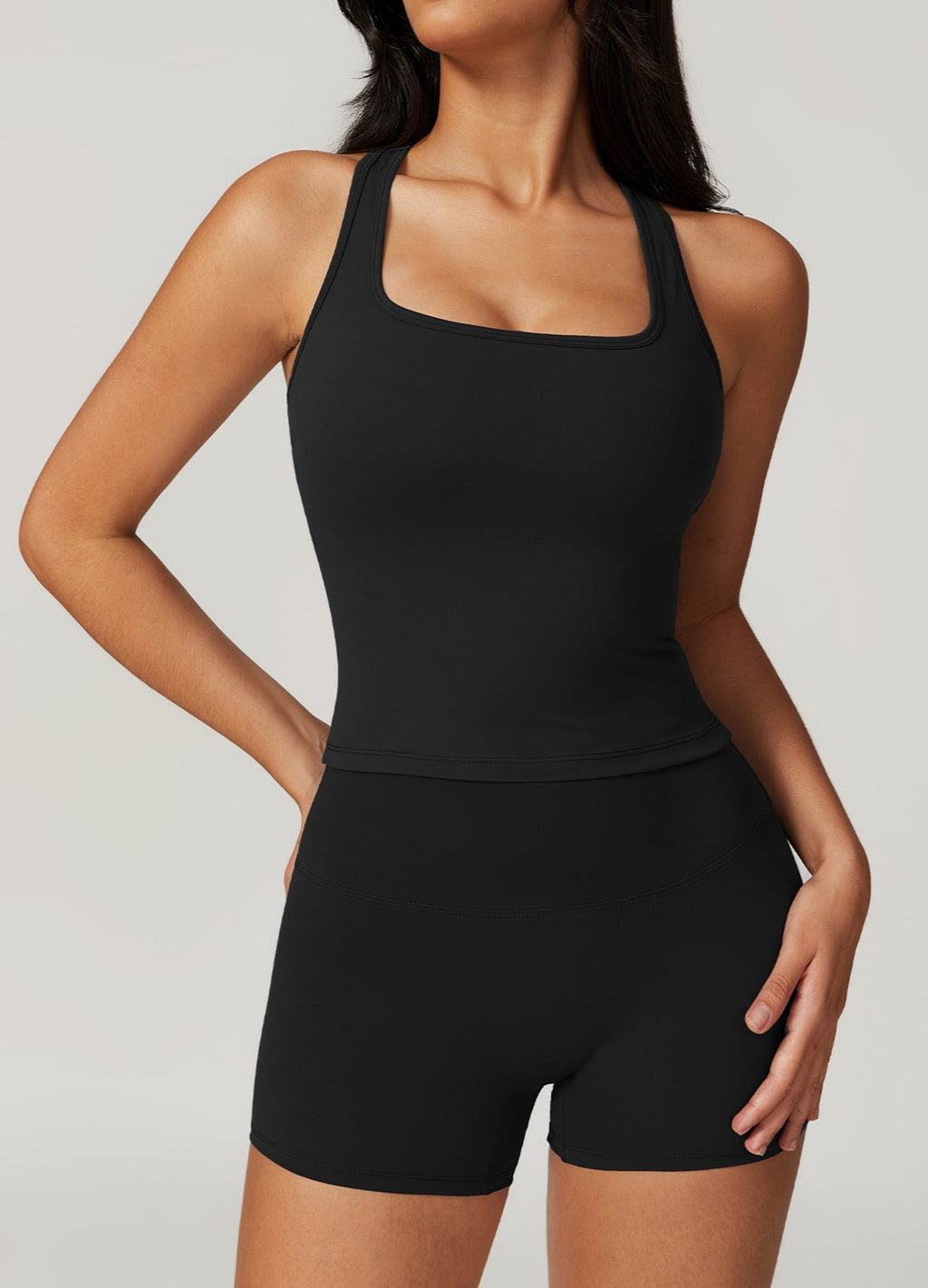 Top encolure carrée
