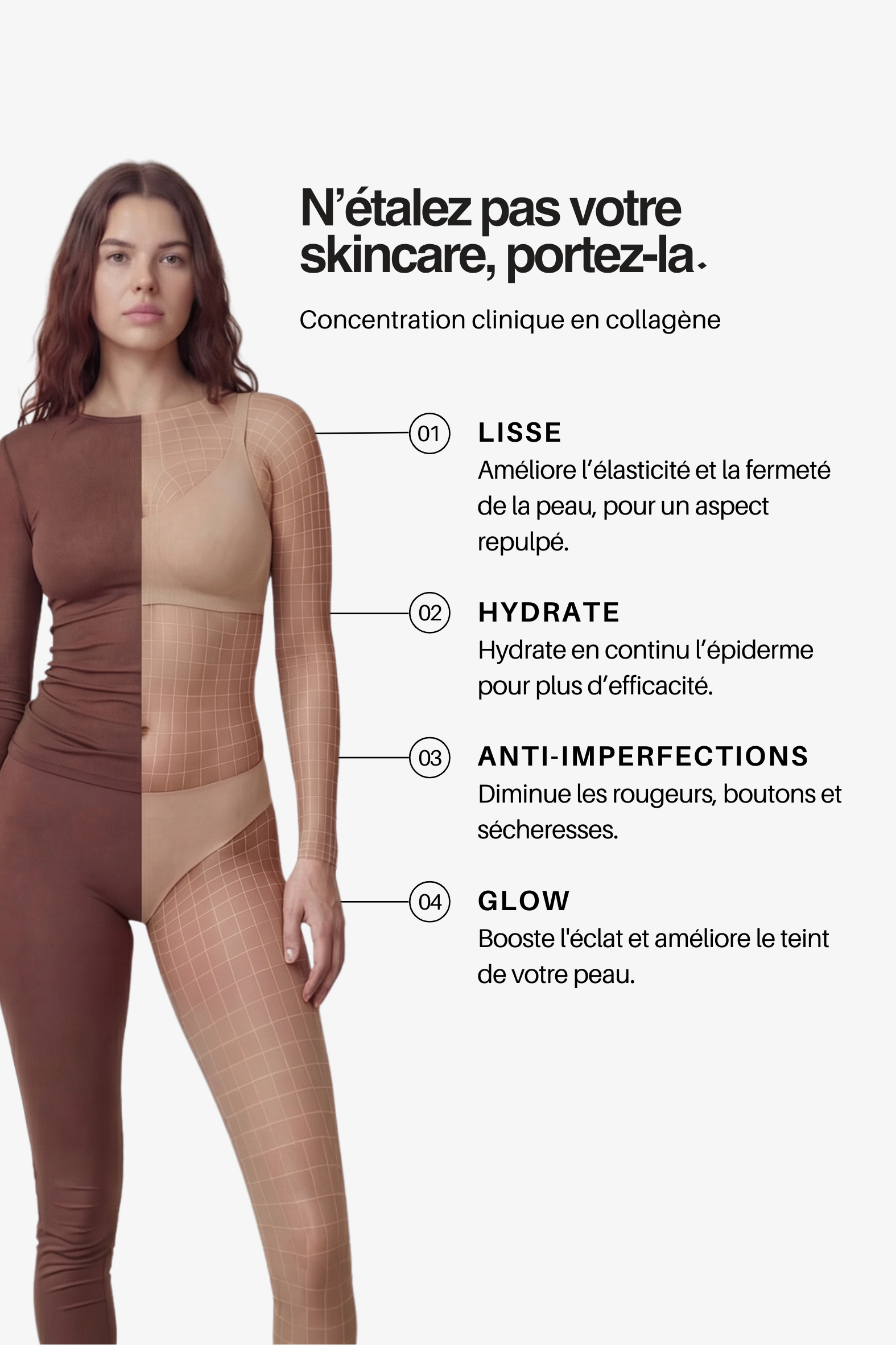 Top manches longues COLLAGÈNE+™